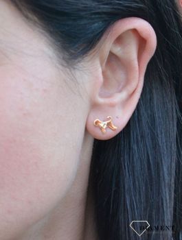 Srebrne kolczyki przy uchu w kształcie pieska rasy Terier (3).JPG